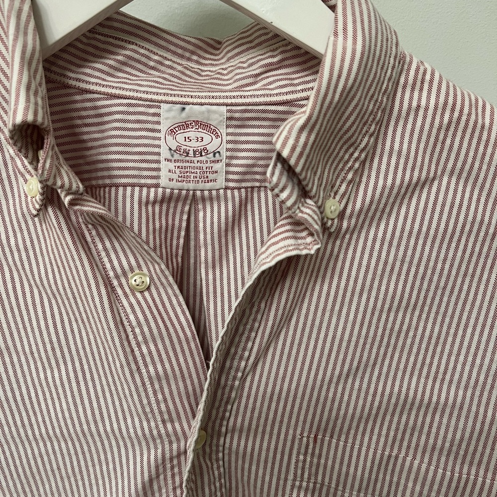 Brooks Brothers Red Oxford
